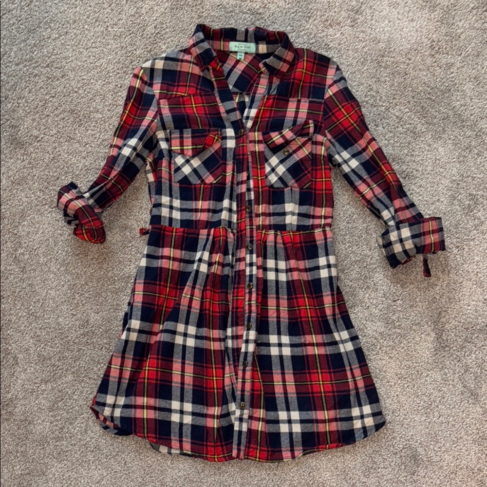 ❤️Plaid dress!